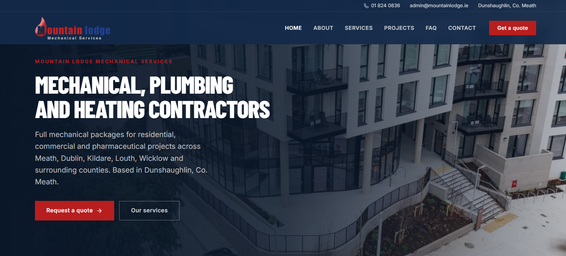 Mountain Lodge Mechanical Services — screenshot